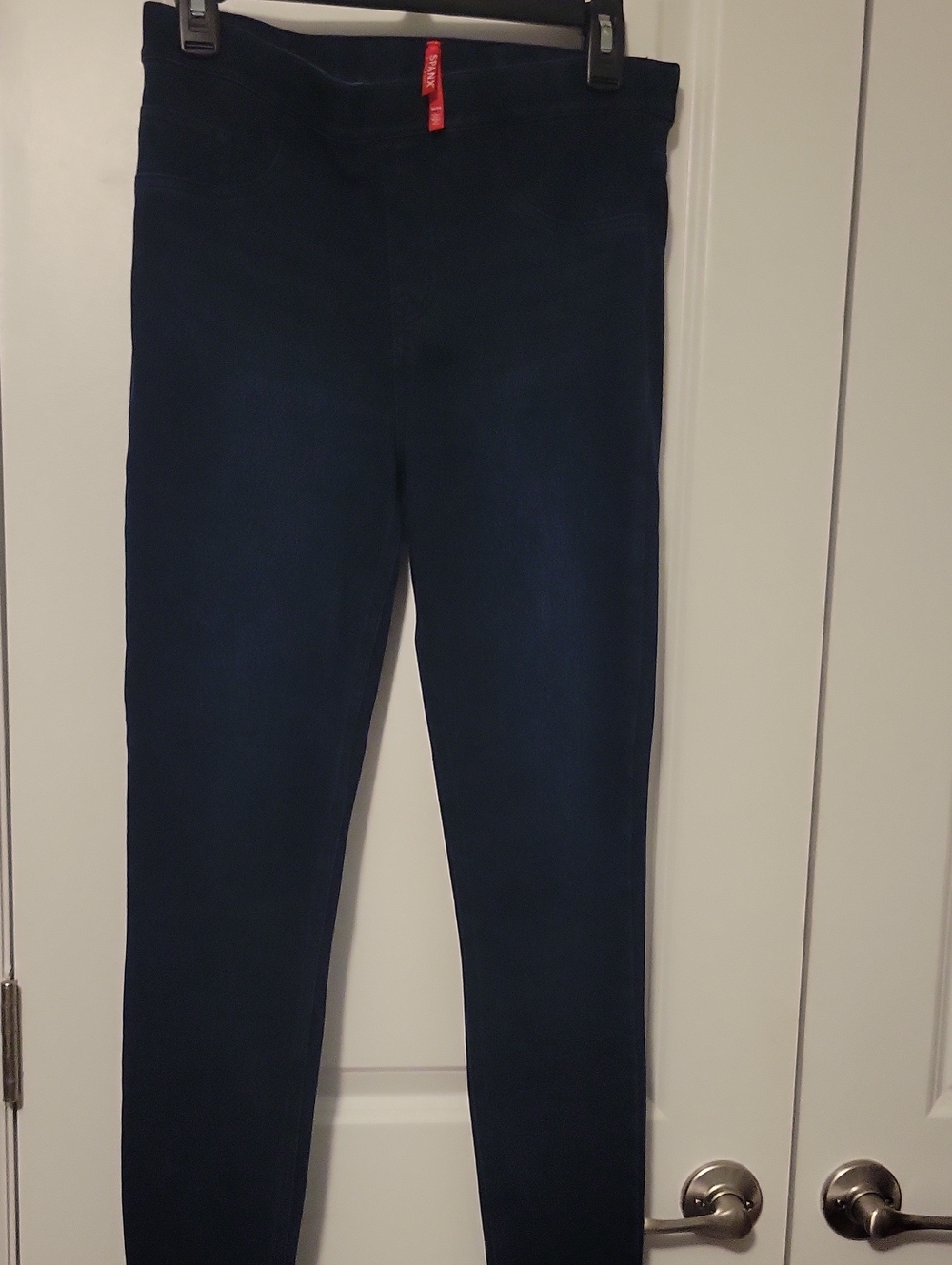 SPANX Navy High-Rise Jeggings